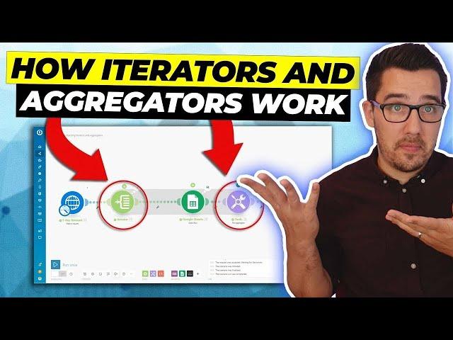 Make.com (formerly Integromat) Iterator and Array Aggregator Finally Explained - Tutorial 2023