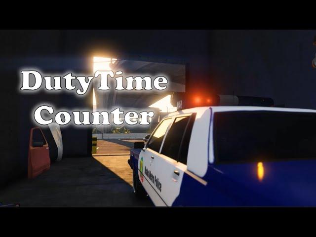 DutyTime Counter V2 | FiveM QB/ESX Script