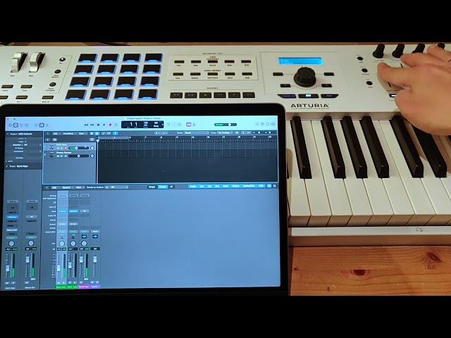 Arturia KeyLab MkII as Logic Pro controller