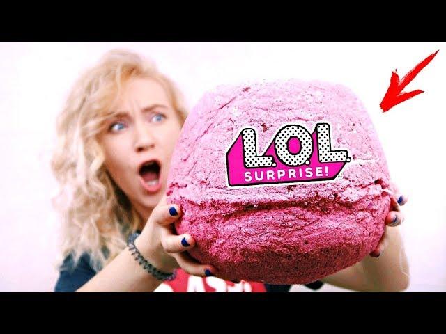 LOL SURPRISE ГИГАНТСКАЯ БОМБОЧКА ДЛЯ ВАННЫ С СЮРПРИЗОМ / БОЛЬШОЙ ШАР ЛОЛ CONFETTI POP GIANT BALL