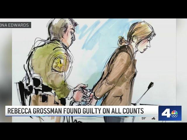 Rebecca Grossman found guilty on all counts in hit-and-run