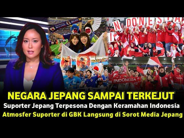  TRENDING 1 DI JEPANG Keramahan Suporter Timnas Indonesia disorot Media Jepang Sampai Katakan Ini