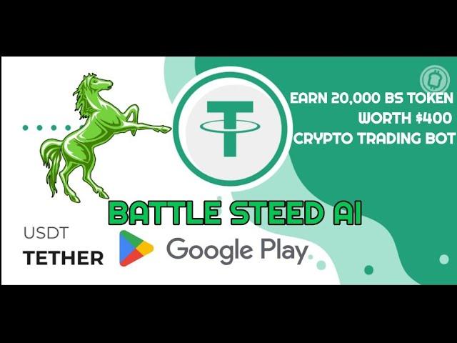 Earn income with Battle steed AI l Bot trading platform l register and earn $400 worth of BS tokens