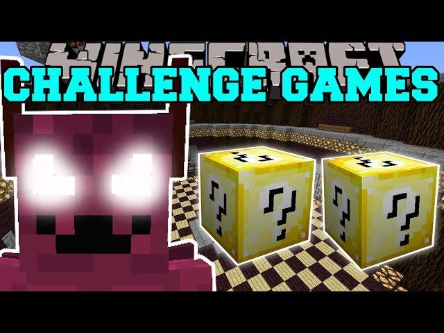 Minecraft: INFERNUM AVIS CHALLENGE GAMES - Lucky Block Mod - Modded Mini-Game