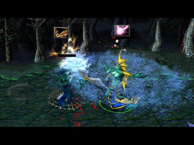 DOTA NAGA SIREN VS VOID (6 ITEMS FIGHT!!)