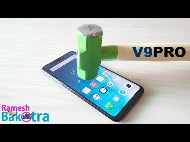 Vivo V9 Pro Screen Scratch Test