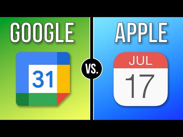 Best Calendar App in 2024??? Apple vs. Google Calendar Comparison