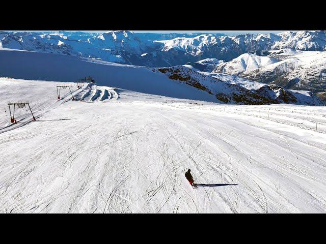 4 Minutes pour Comprendre le ski : conseils et astuces pour progresser | Les 2 Alpes - Vue drone