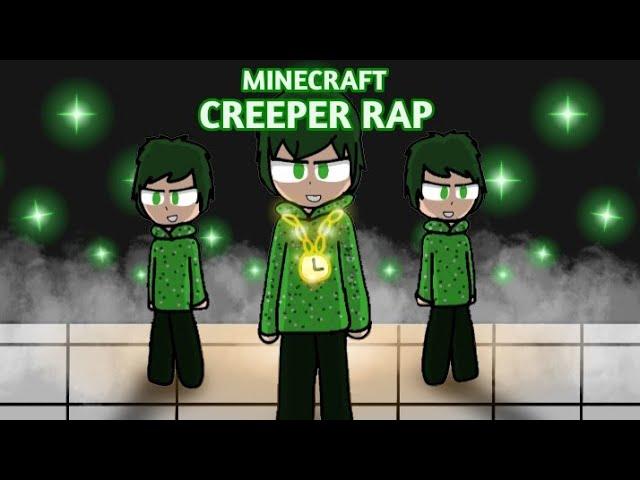 minecraft creeper rap animation