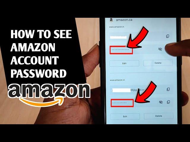 How To See Your Amazon Account Password if You Forgot  Fix || Tech Dark