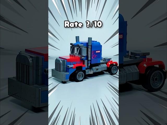   How to Build Optimus Prime Truck MOC Speed Build Semi-Truck #transformers ЛЕГО 레고 レゴ 乐高