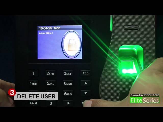 ZKTeco K14 Time Keeping Biometrics Video Tutorial (PART I)