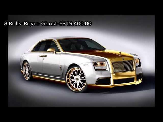 2015-Top 10 Most Expensive Luxury Cars