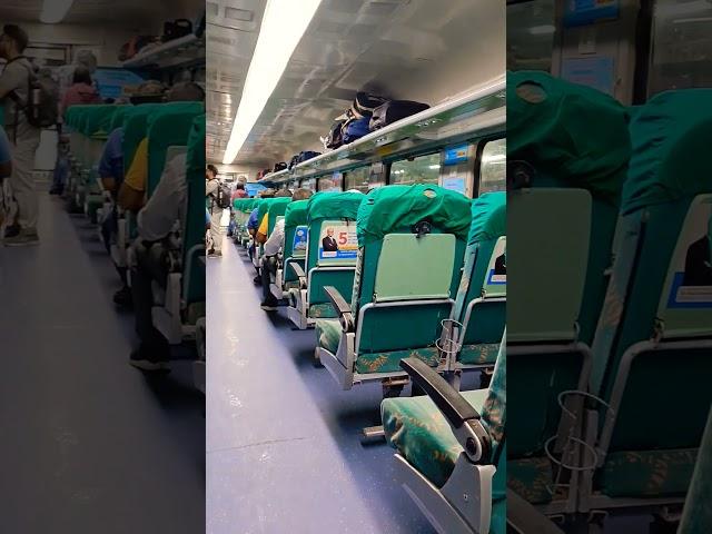 Shatabdi Express car class A/c Coach #Shatabdi #Train #CC #Indian #Railways