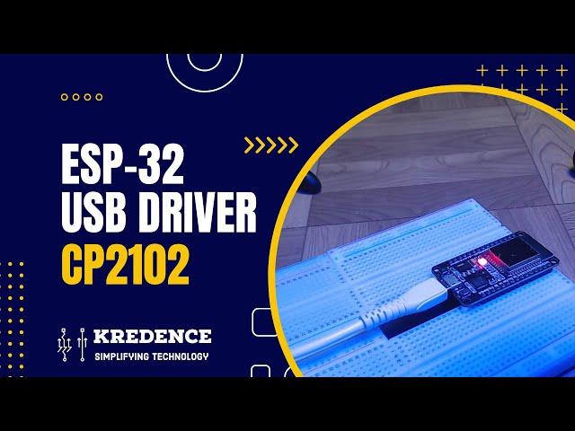 ESP32 USB Driver Installation