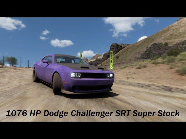 Extreme Offroad Silly Builds - 2022 Dodge Challenger SRT Super Stock (Forza Horizon 5)