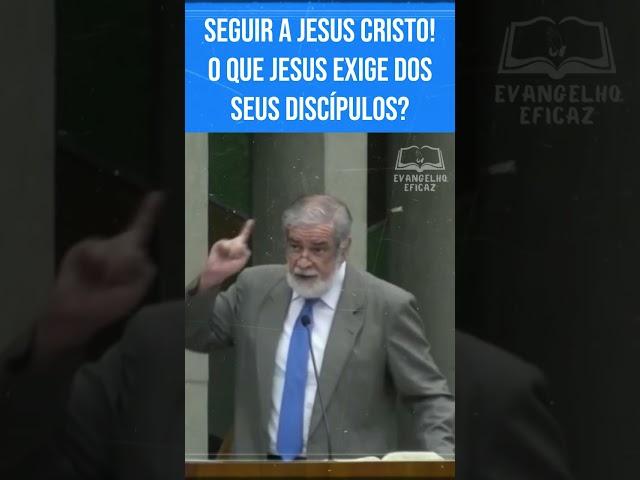 SEGUIR A JESUS CRISTO! O Que JESUS Exige dos Seus DISCÍPULOS #augustusnicodemus #discipulado #biblia