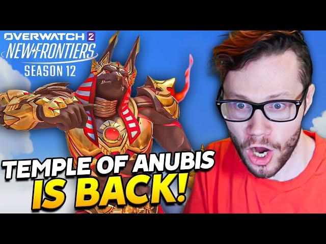 TEMPLE OF ANUBIS Is Back! Reaper Mythic Skin! Another Rank Reset? - Overwatch 2 Season 12 Trailer