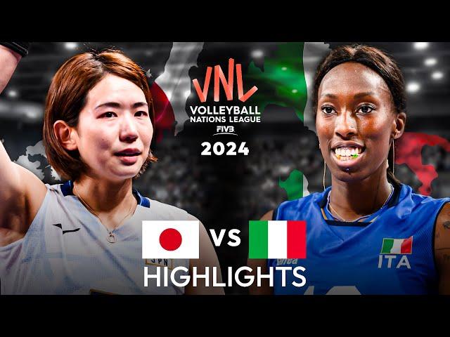 LEGENDARY MATCH | JAPAN vs ITALY | Women's VNL FINAL 2024