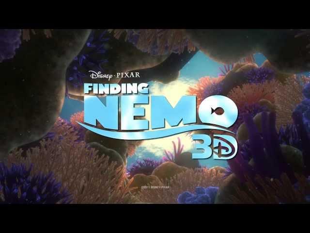 Finding Nemo 3D Trailer  HD 2012