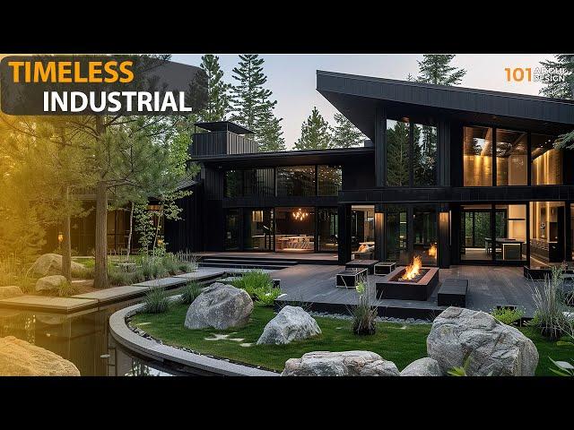 Timeless Industrial Modern Scandinavian House for Creative Architecture Design Inspiration