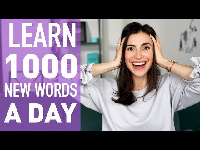 HOW TO LEARN 100+ ENGLISH WORDS A DAY. ENGLISH VOCABULARY WITH MARINA MOGILKO