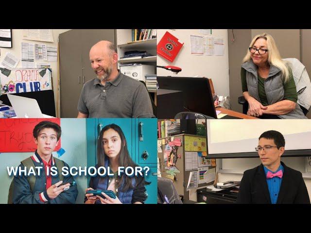 TEACHERS REACT TO “WHAT IS SCHOOL FOR?” By Prince EA