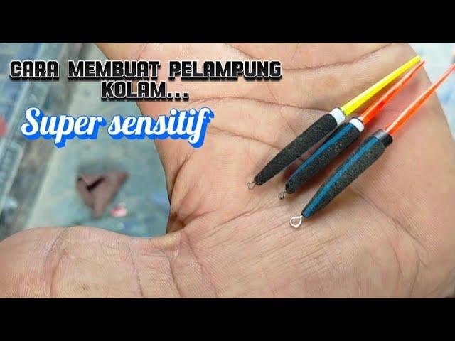 Cara membuat pelampung kolam super sensitif....