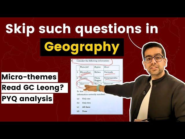 Strategy for Geography | UPSC Prelims 2025