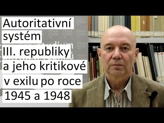 Konference Československo v letech 1945-1948 / Jan Cholínský