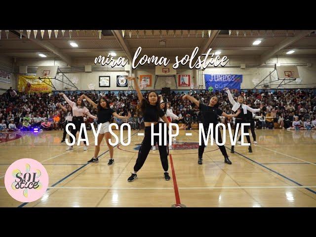 [KPOP/TIK TOK IN SCHOOL] SAY SO (DOJA CAT), MOVE (SIXC), HIP (MAMAMOO) RALLY PERFORMANCE