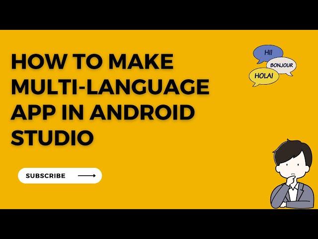 Multi-Language App | Android Studio