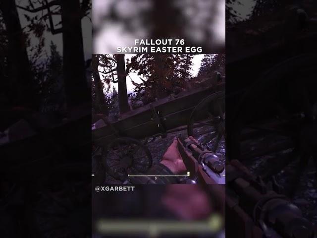 Skyrim Easter Egg in Fallout 76