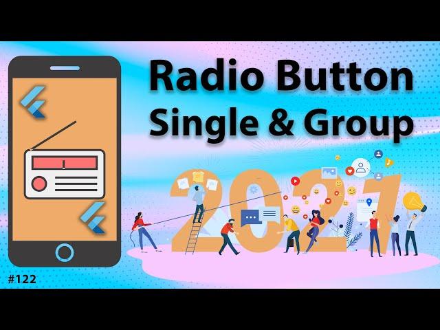 Flutter Tutorial - Radio Button - Single & Group