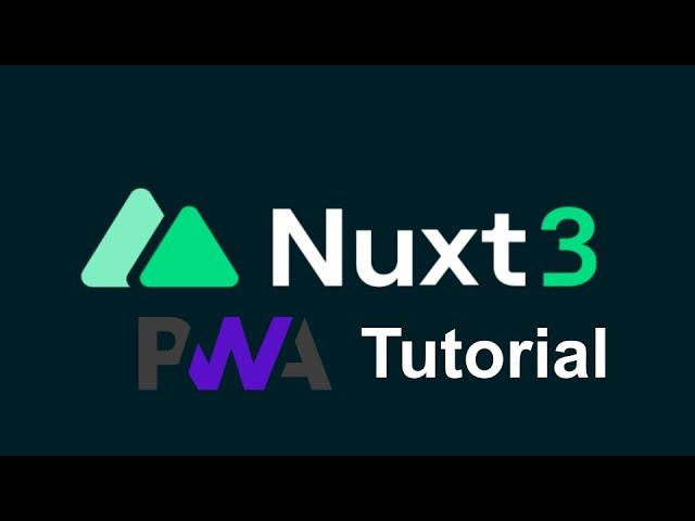 Nuxt 3 PWA Install tutorial