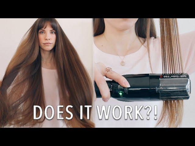 Trying Out the Split Ender Pro 2 on My Long Hair!