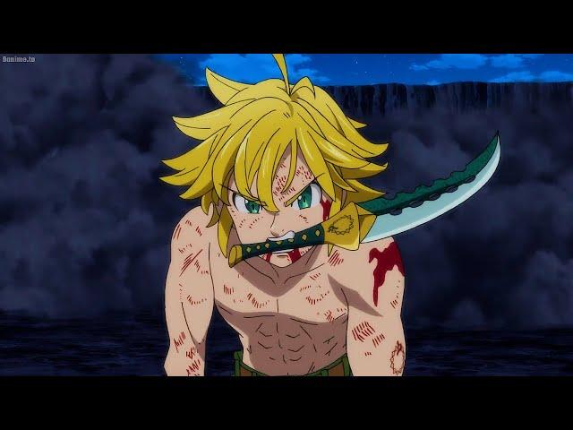 七つの大罪 | Meliodas is exhausted from facing the Ten Commandments alone without a comrade