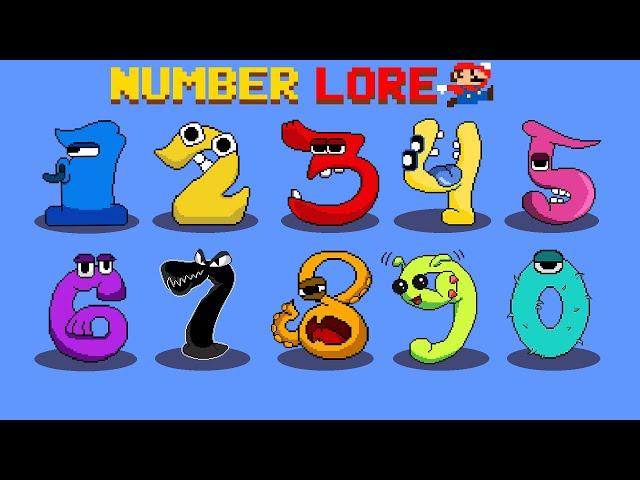 Number Lore (0 - 9) NEW VERSION Compilation  | GM Animation