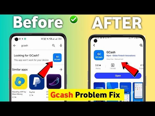 Gcash this app won't work for your device problem | gcash this phone isn't compatible with this app