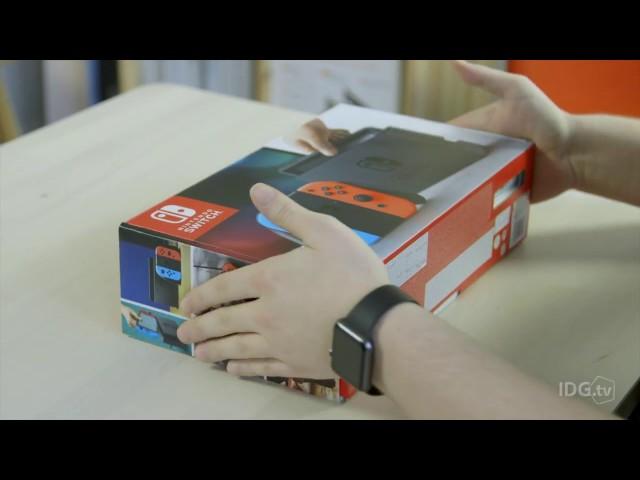 Nintendo Switch unboxing and how to set up