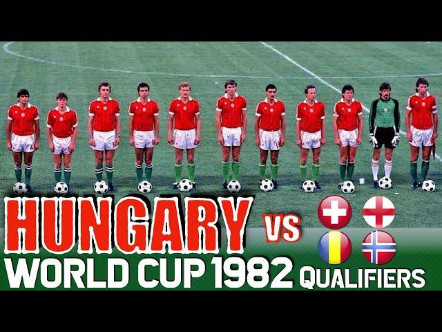 Hungary World Cup 1982 All Qualification Matches Highlights | Road to Spain