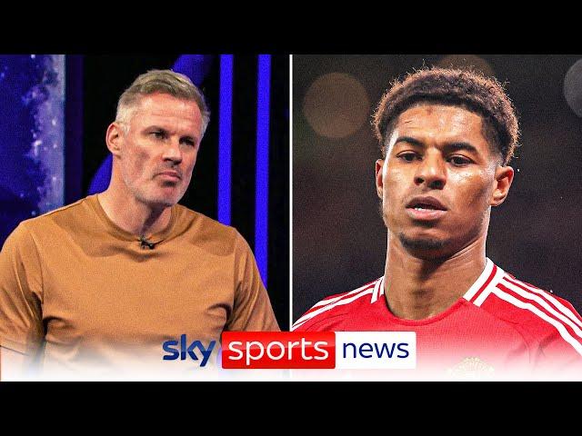 "It's time for him to leave" | Jamie Carragher says Marcus Rashford should leave Man Utd