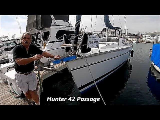 Hunter 42 Passage Walk Thru Tour By South Mountain Yachts