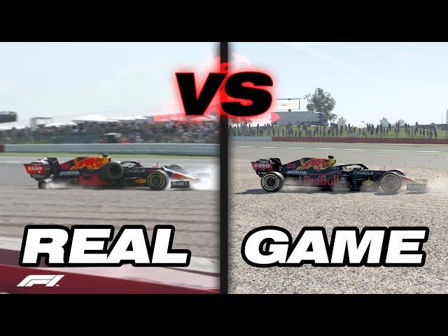 Recreating REAL F1 crashes from 2021 | f1 game