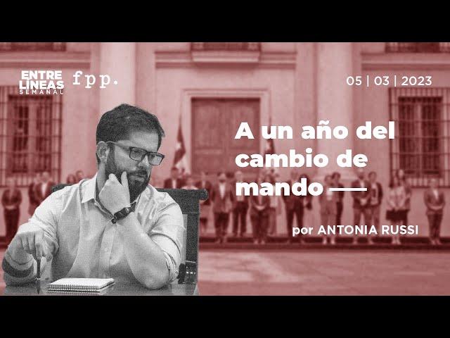 Antonia Russi «A un año del cambio de mando»