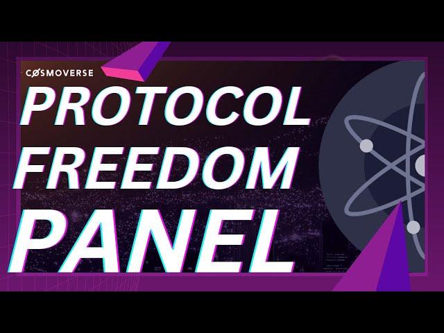 Protocol Freedom Panel - with Michael Perklin, Youssef Amrani & Chjango Unchained