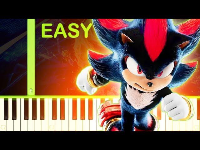 Live & Learn | SONIC THE HEDGEHOG 3 MOVIE - EASY Piano Tutorial