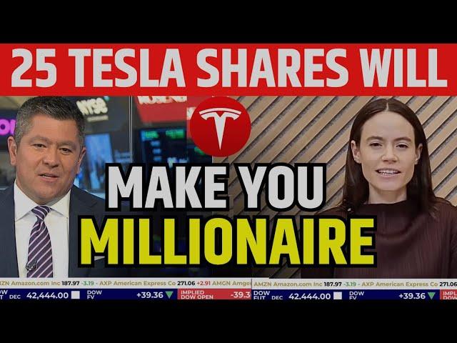 25 Tesla Shares Will Make You A Millionaire Said By Tasha Keeney | TSLA Stock News