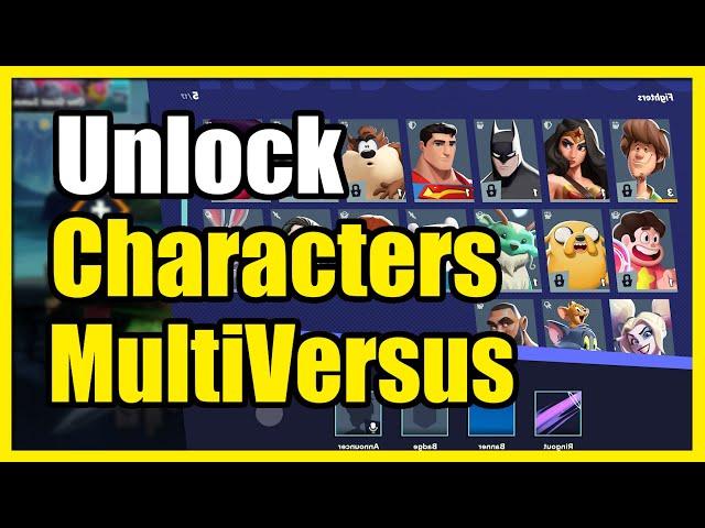 How to Unlock Characters in MultiVersus & Get More Currency (Easy Tutorial)