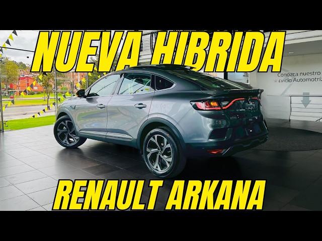 Renault Arkana 4x2 - Es La Primera Renault Híbrida (conócela a detalle) | Reseña